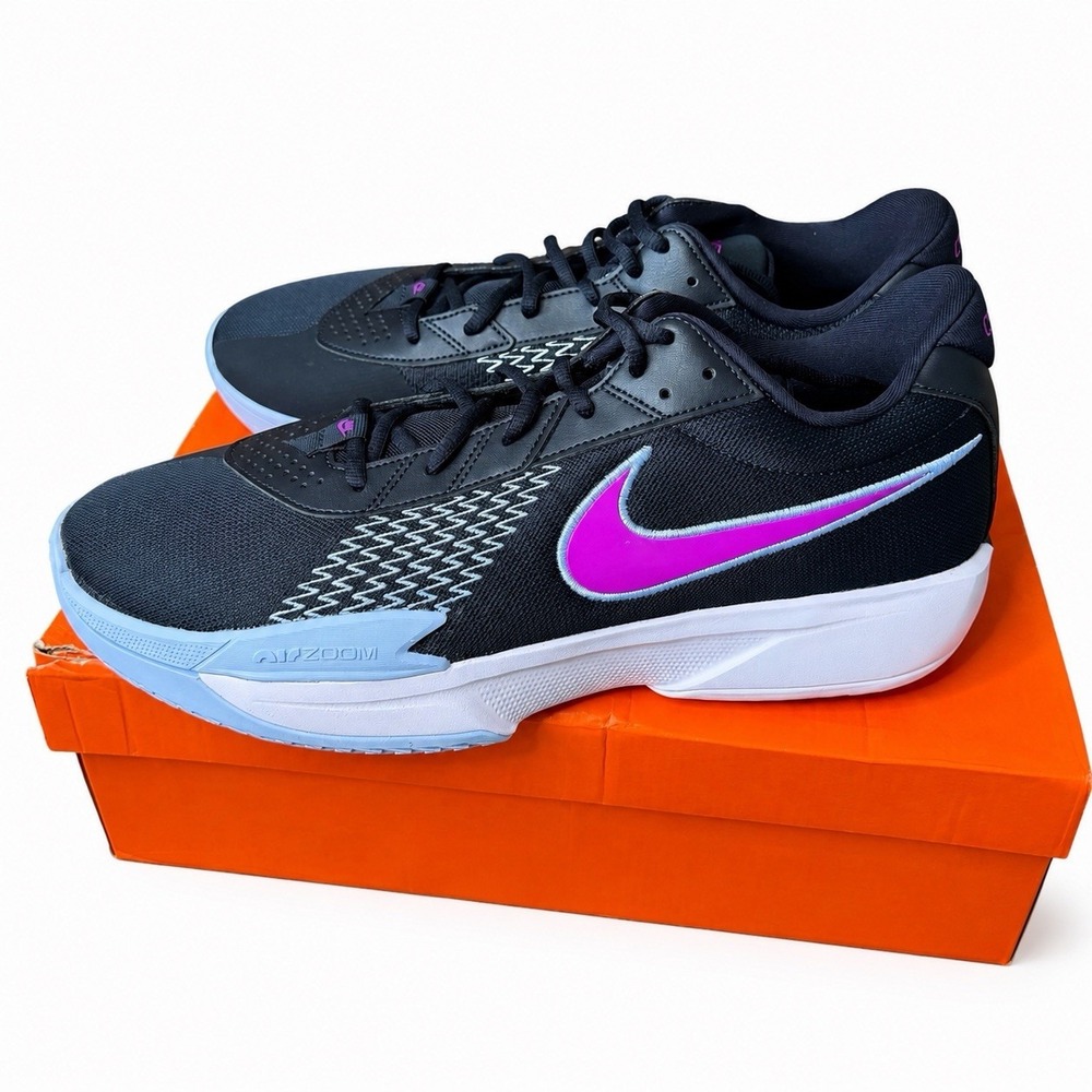 Nike Air Zoom GT Cut Academy Dark Obsidian Vivid Purple FB2599-401 Men's Size 15